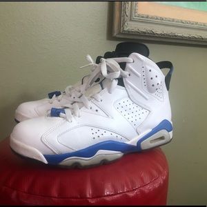 Nike Air Jordan 6 Blue White